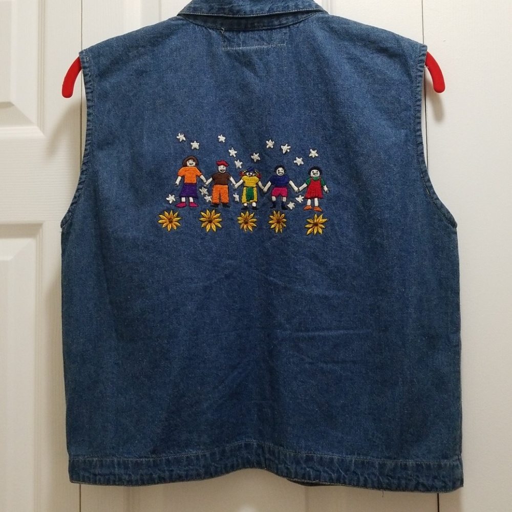 AGAPO Denim Vest - Picture 5 of 6